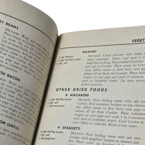 Wards Magic Seal Cookbook Supreme Pressure Sauce Pan Recipe Book 1950s Booklet - Picture 4 of 13